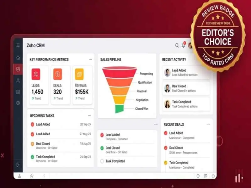Zoho CRM Featured